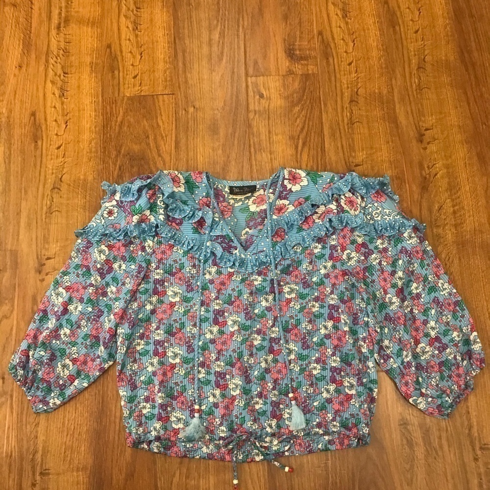 Diane Freis vintage top